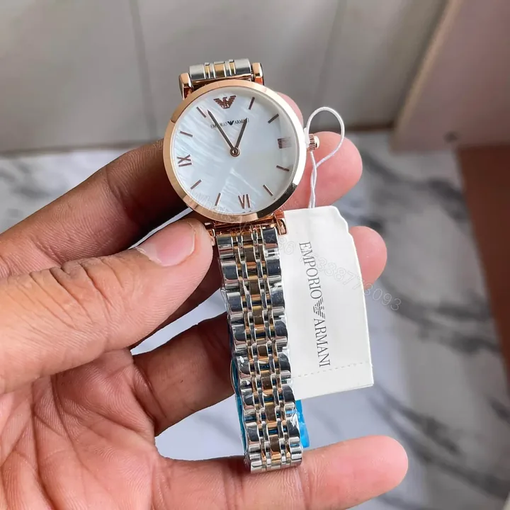 View 1 of Emporio Armani Slim Collection 32MM Diamonds Dial Quartz