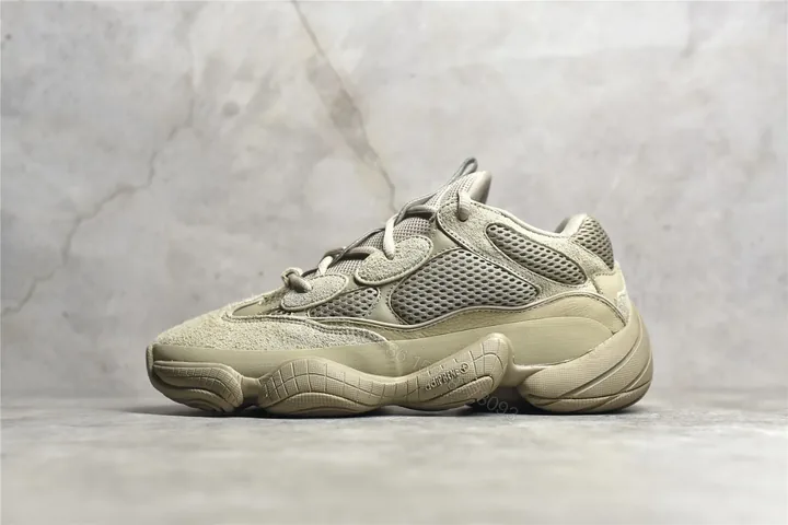View 1 of Adidas Originals Yeezy 500 Taupe Light Replicas