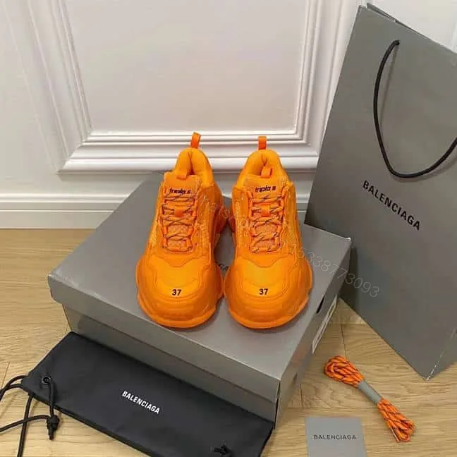 View 1 of BALENCIAGA MEN’S TRIPLE S SNEAKER CLEAR SOLE – BB189