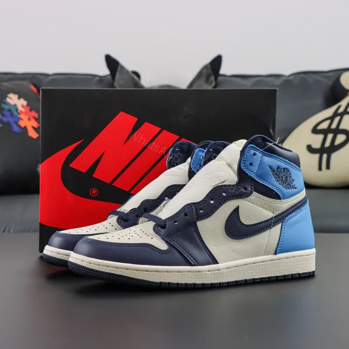 View 1 of Air Jordan 1 Retro High OG “Obsidian” Reps