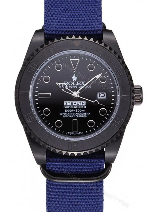 View 1 of Replica Rolex Submariner Black Dial 621994