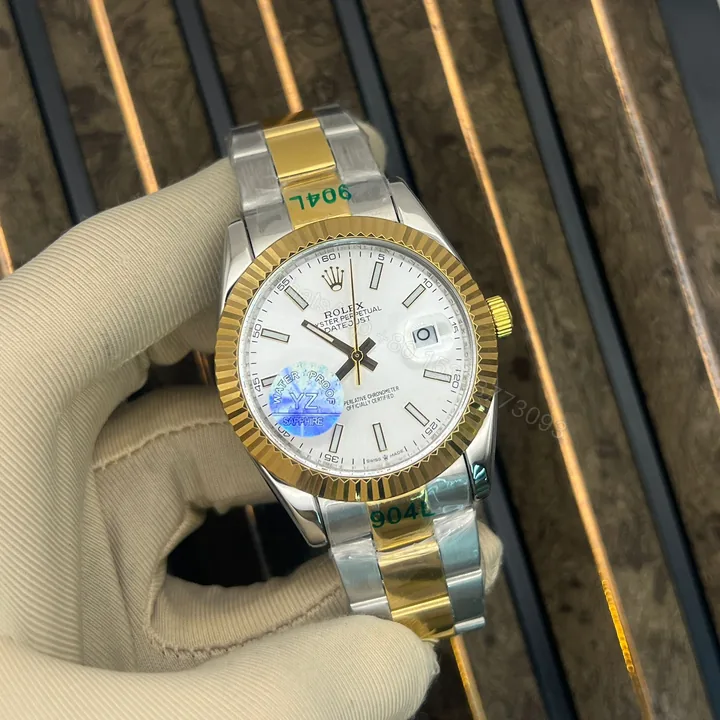 View 1 of Rolex Datejust 41mm, White Index Dial Watch