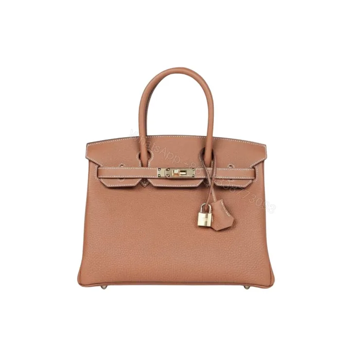 View 1 of Hermès Birkin 30 Brown Gold Hardware