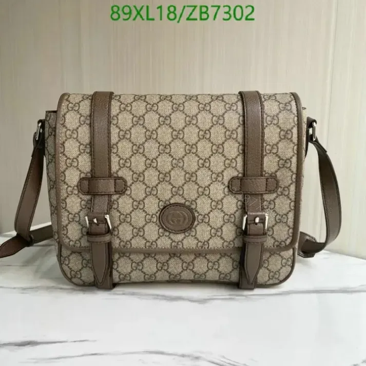 View 1 of GG Messenger Gucci Beige Bag AAAA Replica ZB73022