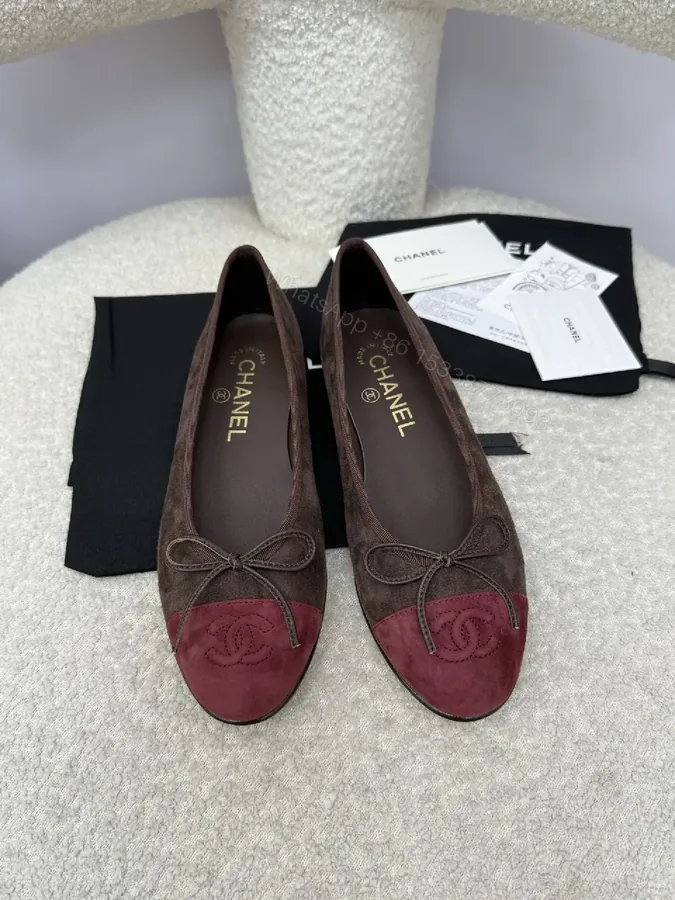 View 1 of Two-Tone Suede Pumps: Elegant Comfort and Subtle Detail