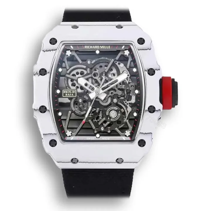 View 1 of Replica Richard Mille RM35-01 BBR Factory Black Strap