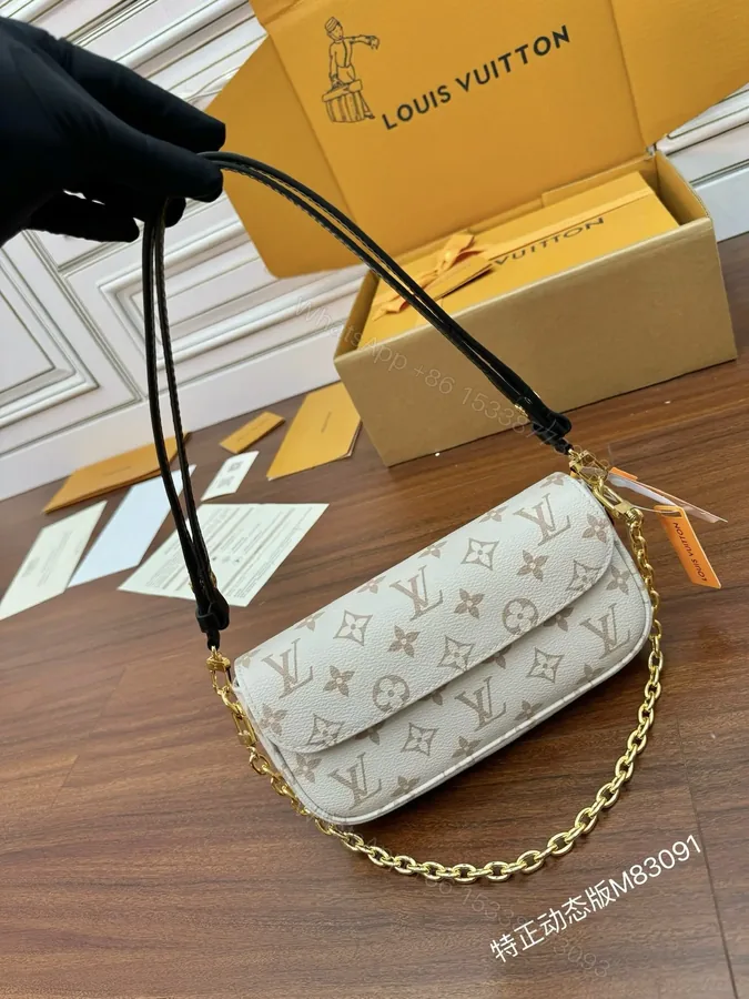 View 1 of Louis Vuitton Wallet On Chain Ivy M83091