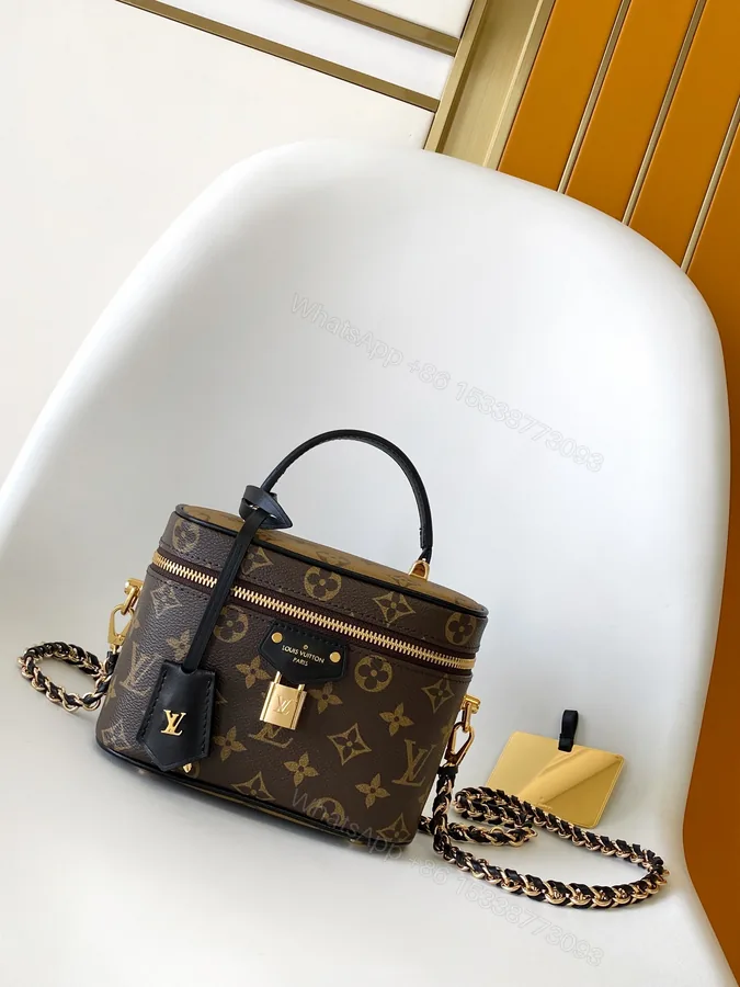View 1 of LV 高仿Vanity小箱型鏈條包 單肩斜挎手提兩用