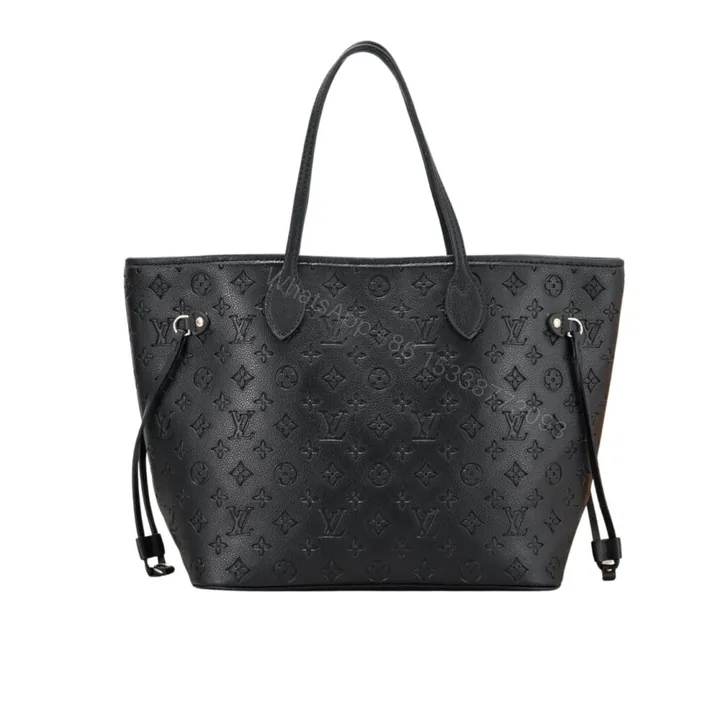 View 1 of Louis Vuitton Neverfull MM Monogram Empreinte Black 31Cm