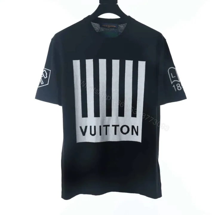 View 1 of LOUIS VUITTON PIANO GOBLE KNITTED T SHIRT