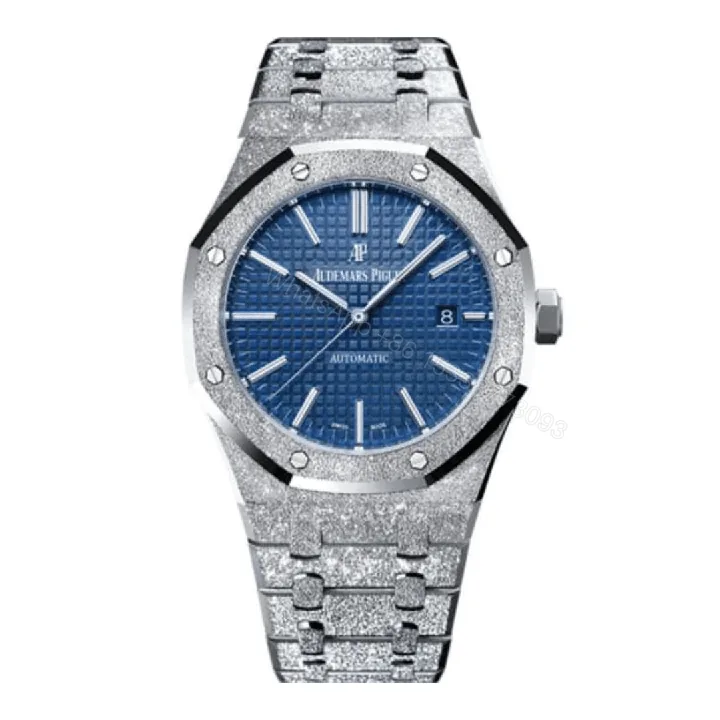 View 1 of Audemars Piguet Royal Oak Frosted Blue Replica