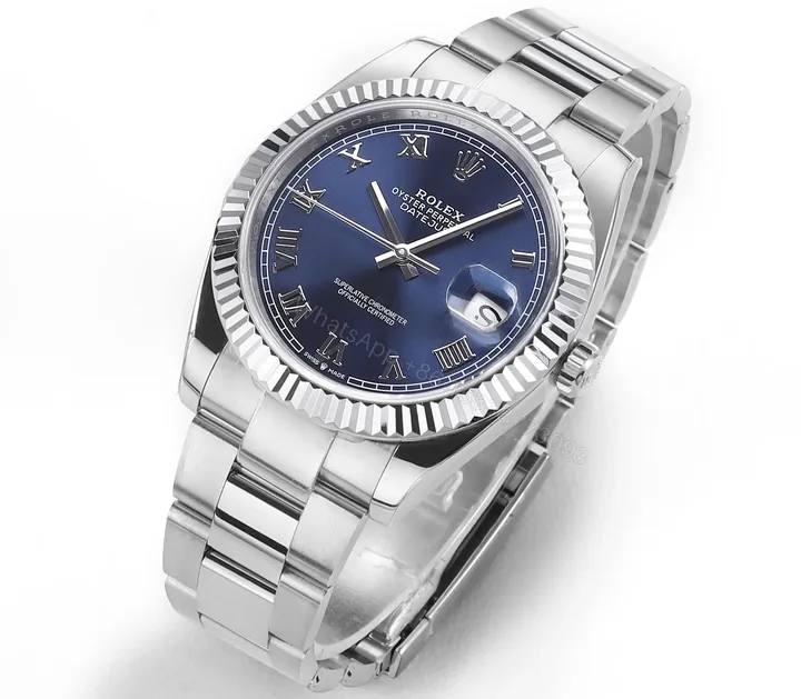 View 1 of WF Factory Clean Factory DDF Blue Datejust 41mm Steel Watch