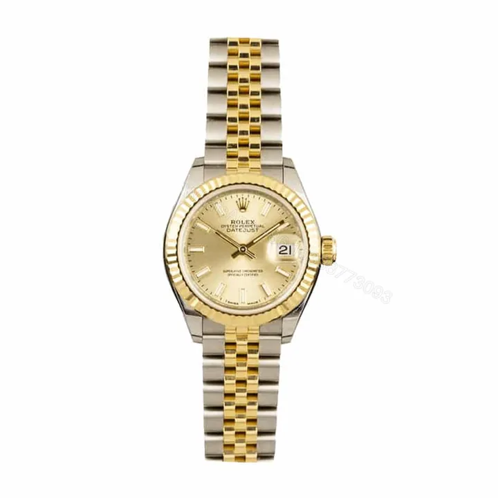 View 1 of Rolex Lady-Datejust 279173 Super Clone : Two-Tone Champagne Dial 28mm