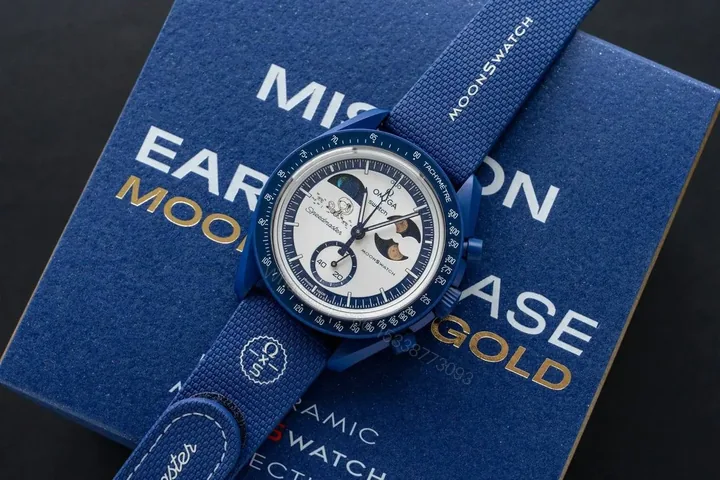 View 1 of Swatch x Omega Bioceramic Moonswatch