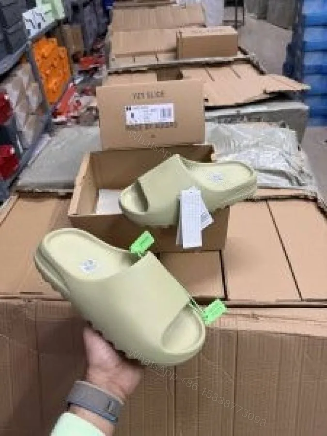 View 1 of First Copy Adidas Yeezy Slide YZY With Original Box