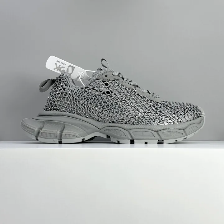 View 1 of Balenciaga 高仿男鞋 灰色網眼跑鞋 輕量耐穿潮流設計款