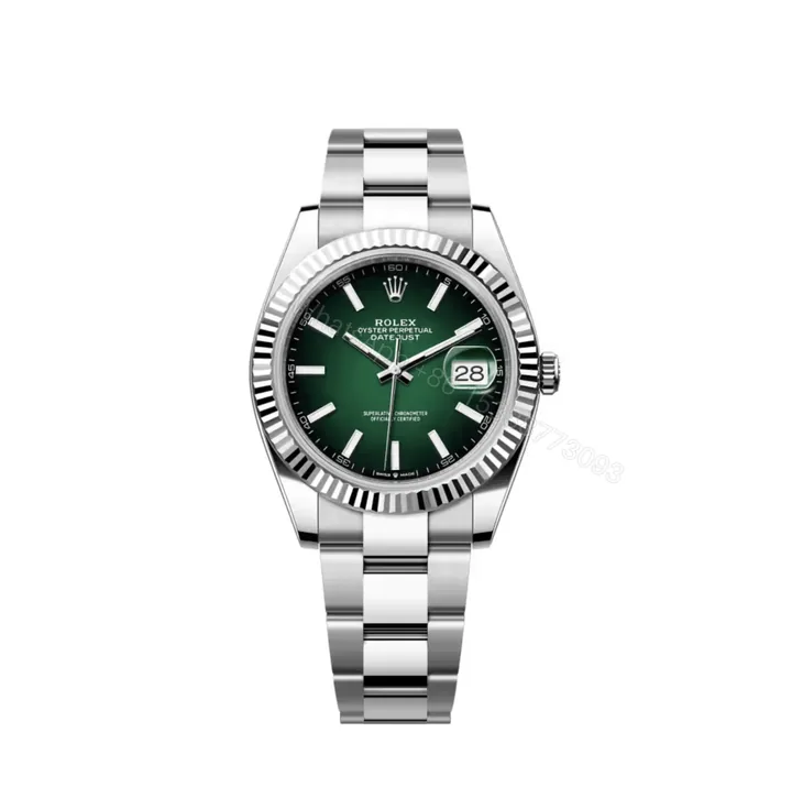 View 1 of Super Clone Datejust 41 126334 Green Ombré Dial (2026)