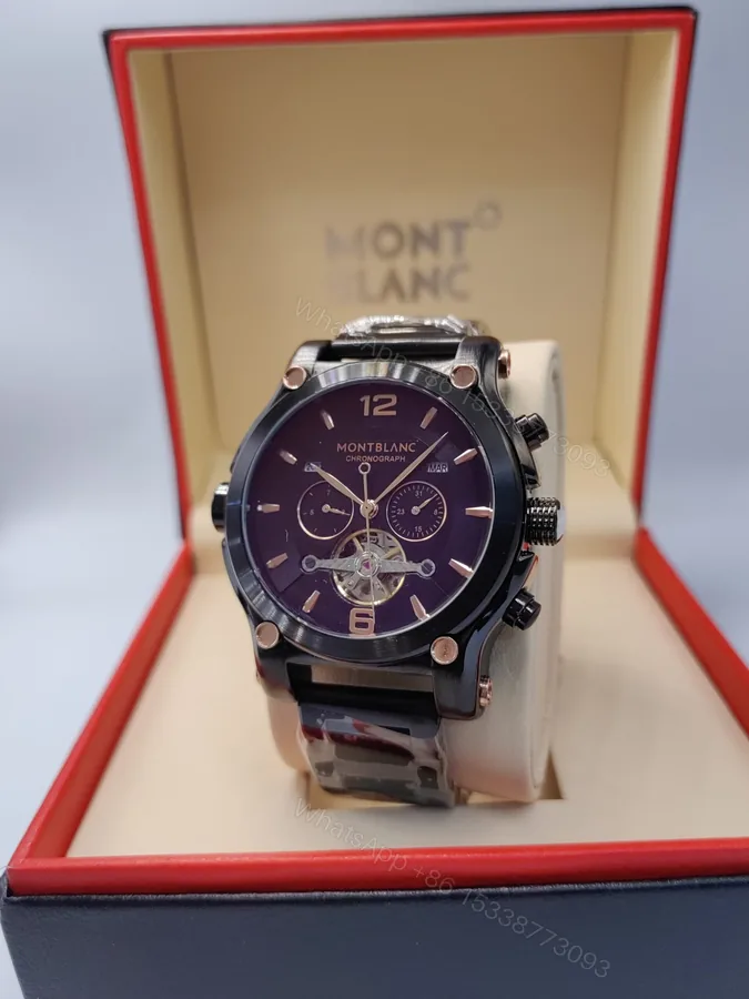 View 1 of Montblanc Chronograph Purple Dial