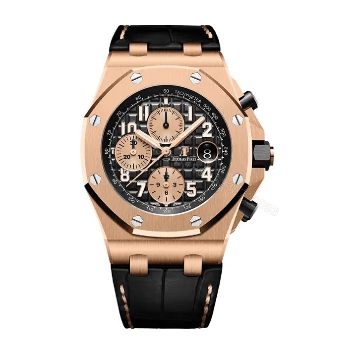 View 1 of Audemars Piguet Offshore Chronograph Brick Leather Replica