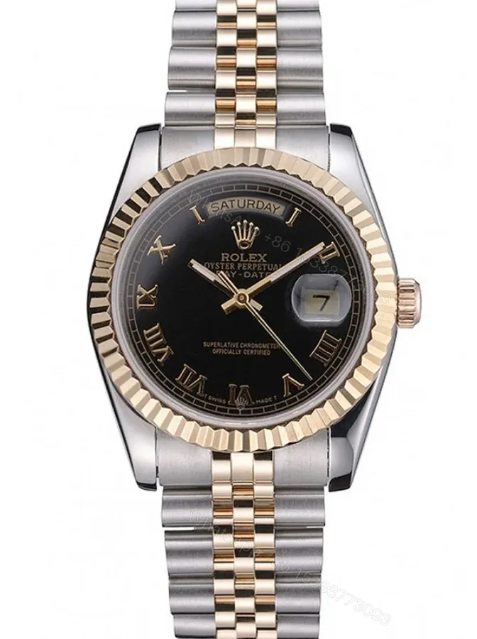 View 1 of Superclone Rolex Day-Date Black Dial SRL78 36 mm