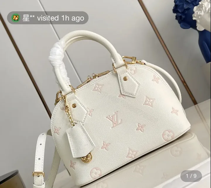 View 1 of Louis Vuitton Alma BB bag in Milky White