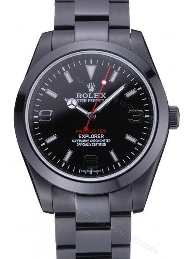 View 1 of Replica Rolex Explorer Black Dial 622549