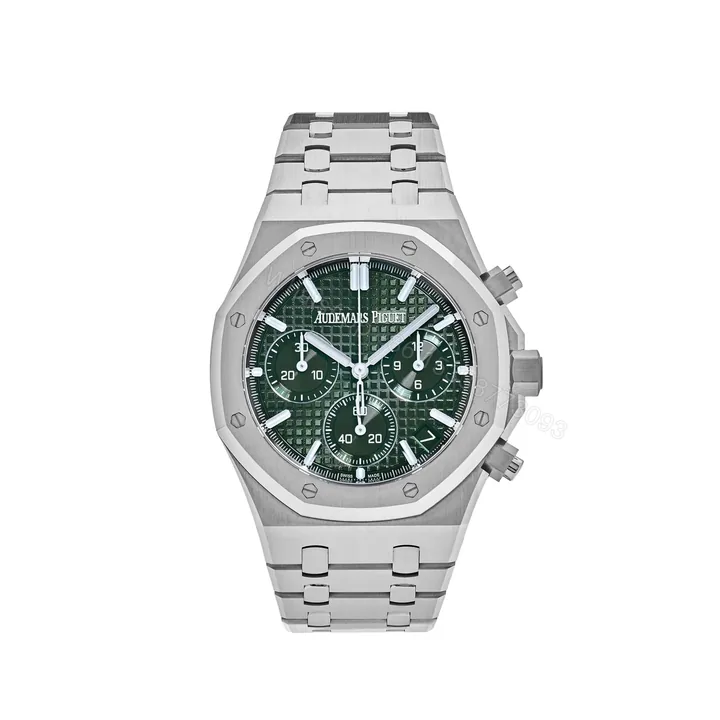 View 1 of Audemars Piguet Royal Oak 26240ST.OO.1320ST.08 Green Dial Super Clone