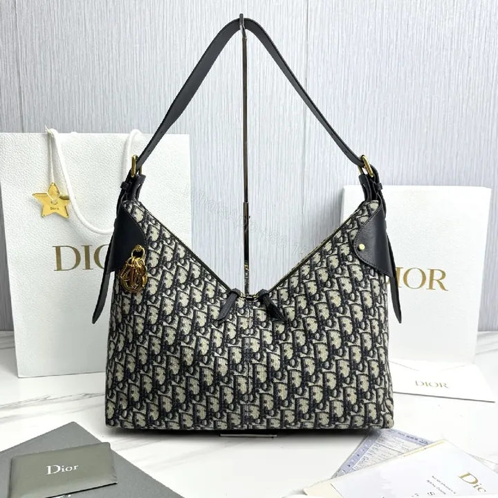 View 1 of Black + Jacquard + Structured Tote + Iconic Monogram Detail + Tote