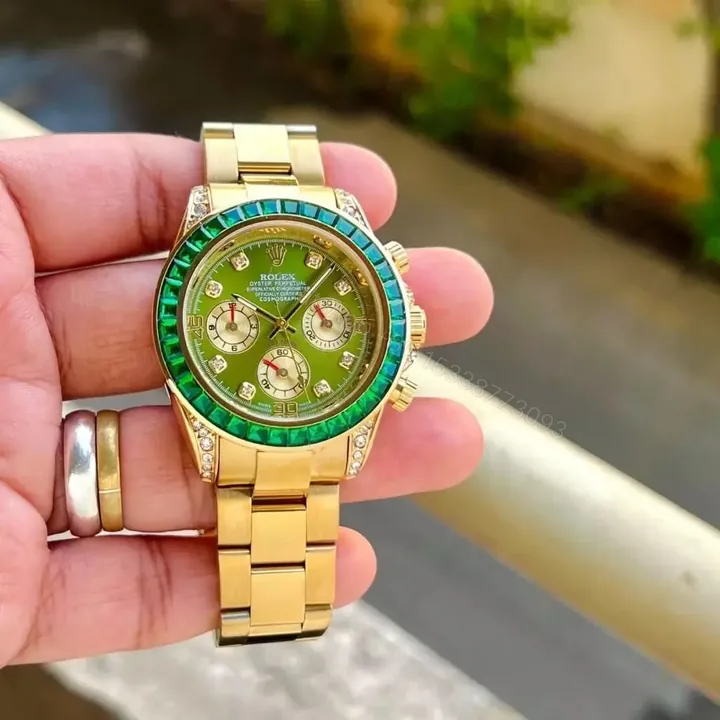 View 1 of Rolex Golden Green For Men