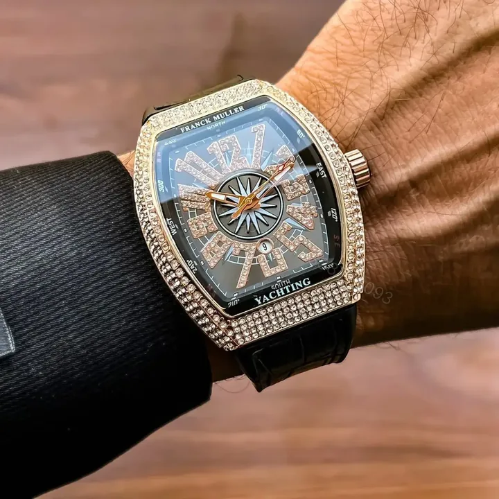 View 1 of Brand-Franck Muller Model-YachTing Quality-7A Gender-Men’s Band-Black
