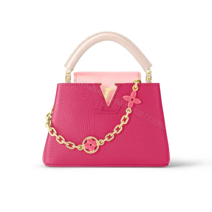 View 1 of Louis Vuitton Capucines Dark Pink 27Cm M20845