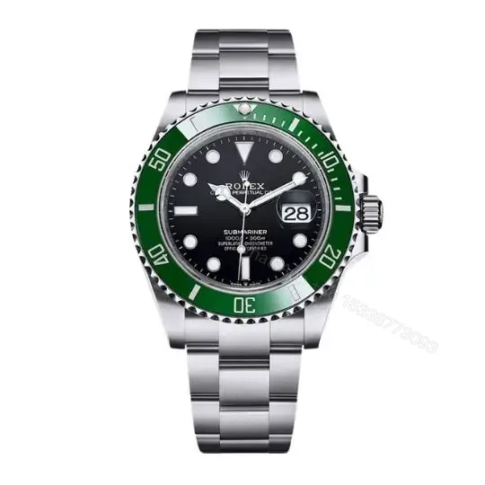 View 1 of Replica Rolex Submariner Kermit – Green/Black 2020 Edition