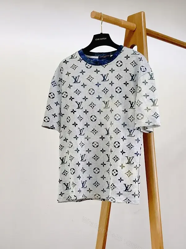 View 1 of All-Over Monogram Tee: Luxe Casual Comfort Shirt