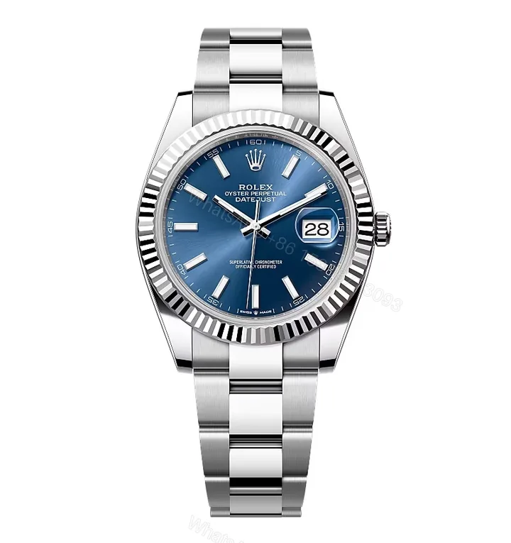 View 1 of Rolex Datejust Blue Dial 126334-0001 41 mm