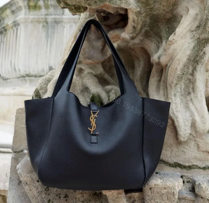 View 1 of Saint Laurent leather shoulder bag “Bea”