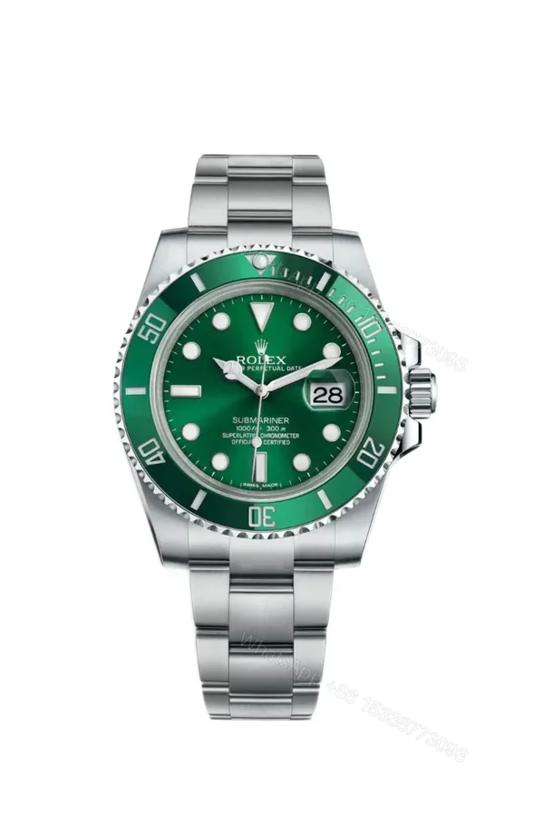 View 1 of Rolex Super Clone Watches 1:1 Hulk Submariner 116610LV
