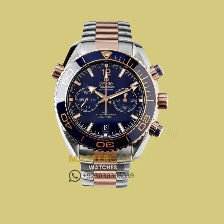 View 1 of Omega Seamaster 45mm Steel, Gold on Steel Watch