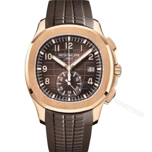 View 1 of Replica Patek Philippe Aquanaut Rose Gold Super Clone