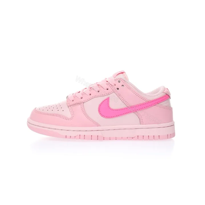 View 1 of Nike Dunk Low “Triple Pink” Replicas