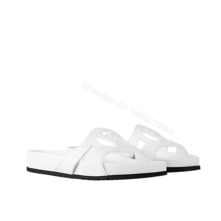 View 1 of LOUIS VUITTON ISOLA FLAT COMFORT MULE WHITE 1ACPB9