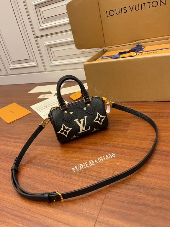 View 1 of Monogram Mini Bag: Bold LV Monogram, Compact CityCarry