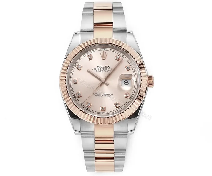 View 1 of DJ Factory Clean Factory DDF Classic Rose Gold Datejust Watch