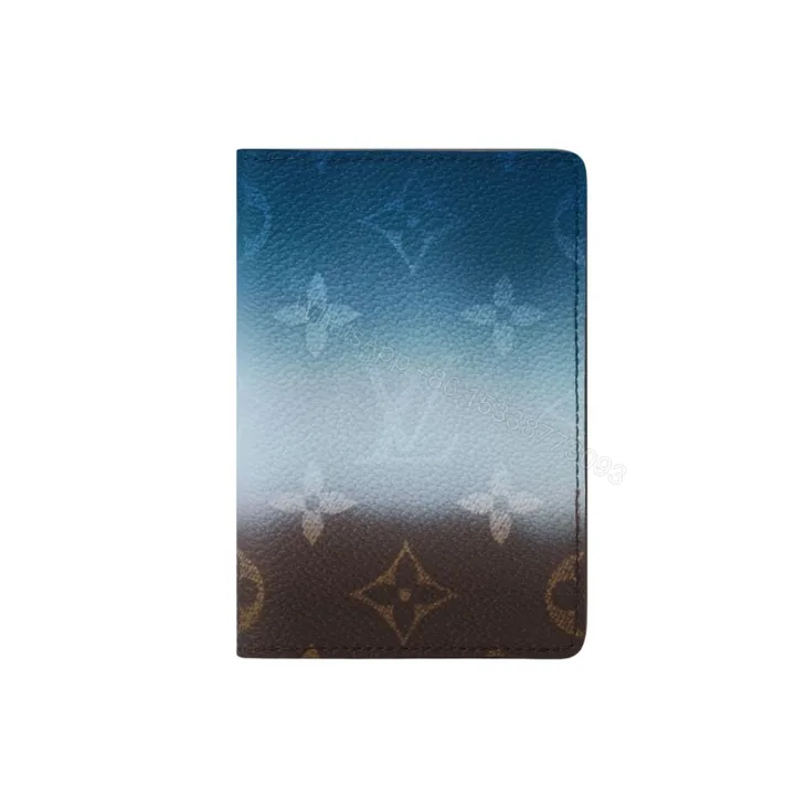 View 1 of Louis Vuitton Pocket Organizer Blue 11Cm M28004