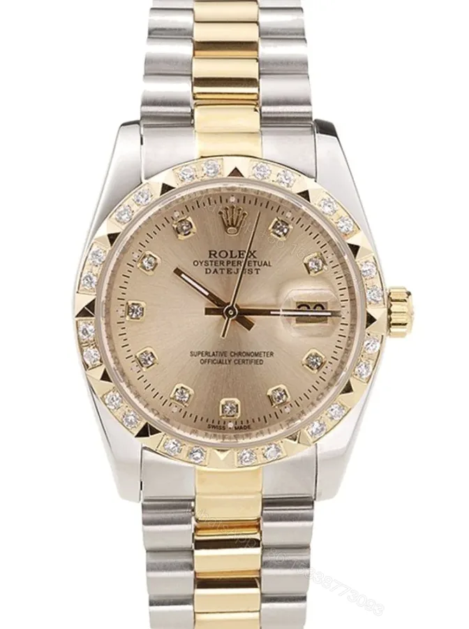 View 1 of Superclone Rolex Datejust Gold Dial SRL41 36 mm