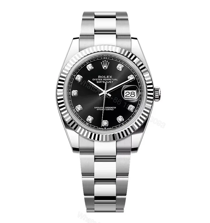 View 1 of Rolex Datejust Black Diamond Dial 126334-0011 41 mm