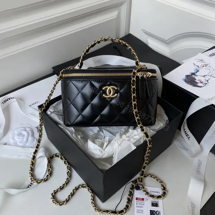 View 1 of Quilted Lambskin Mini Bag: Timeless Luxury, Modern Versatility