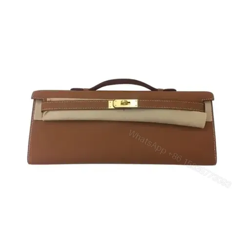 View 1 of Hermes Kelly Cut Clutch Bag