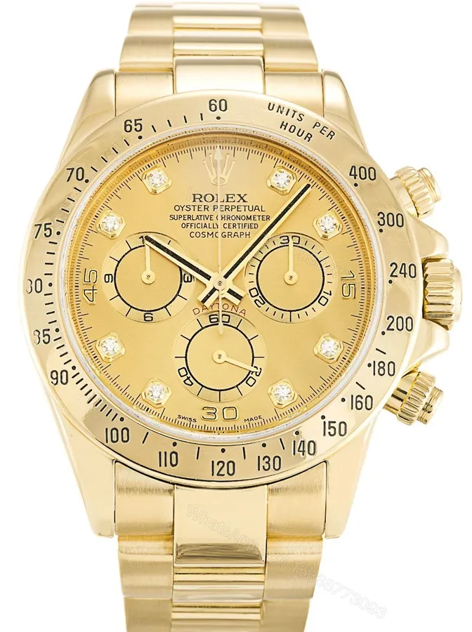 View 1 of Replica Rolex Daytona Champagne Dial 116528