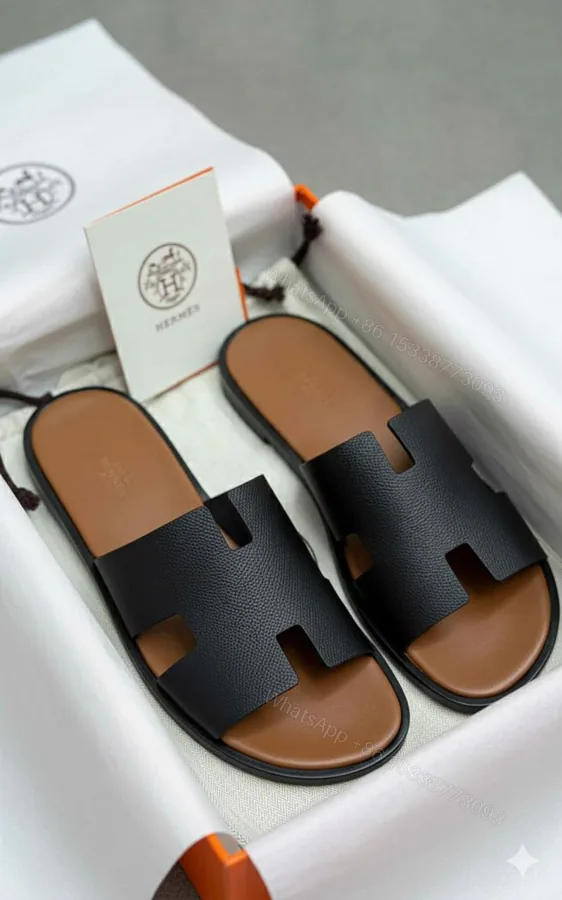 View 1 of First Copy Hermès Oran Sandals for Men