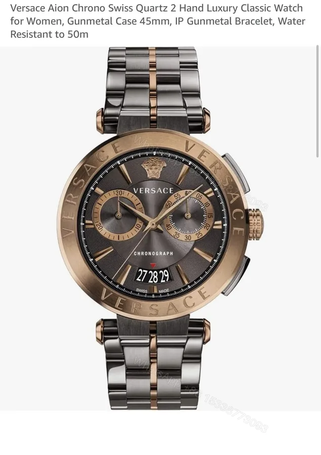 View 1 of Versace Aion VBR050017 Chronograph